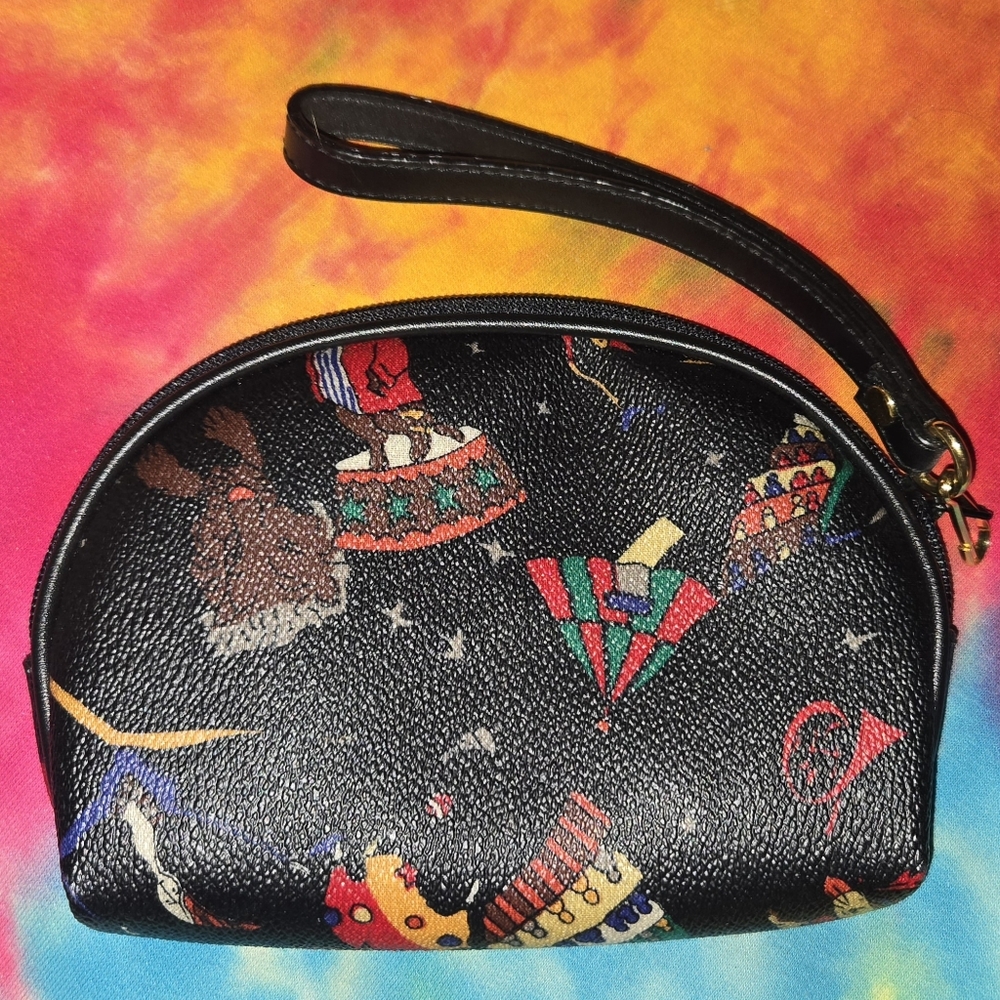 Vintage Allen Edward Circus Makeup Bag